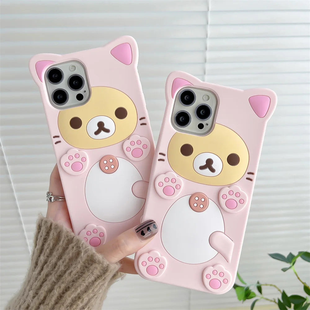 Kawaii Bear Phone Case