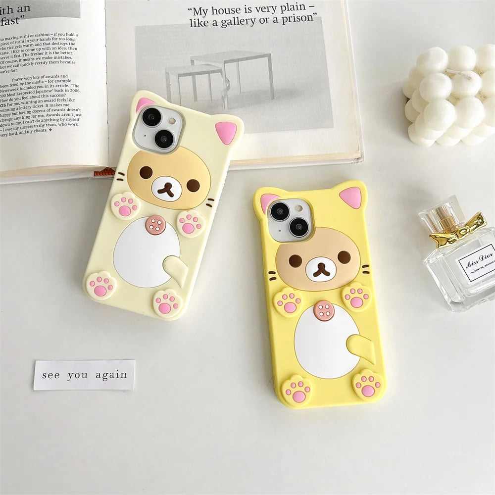 Kawaii Bear Phone Case